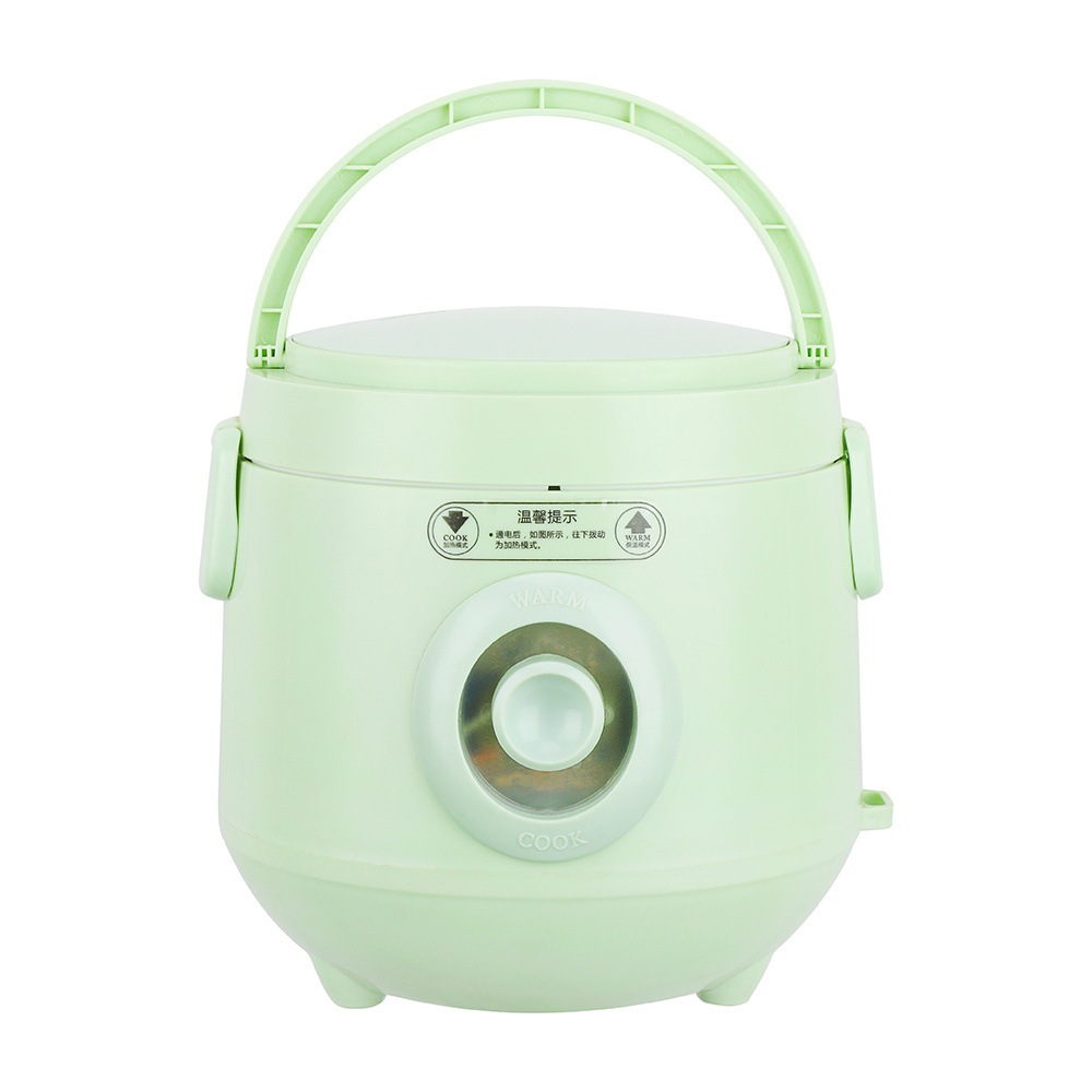 Multifunctional 0.6L Mini Rice Cooker Non Stick Inner Tank Portable Cooking Pot