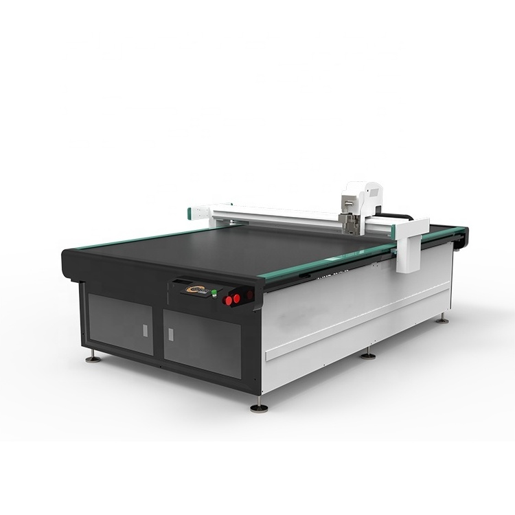 Automatic cut cutter plotter flatbed corrugated cardboard cutting machine with CE