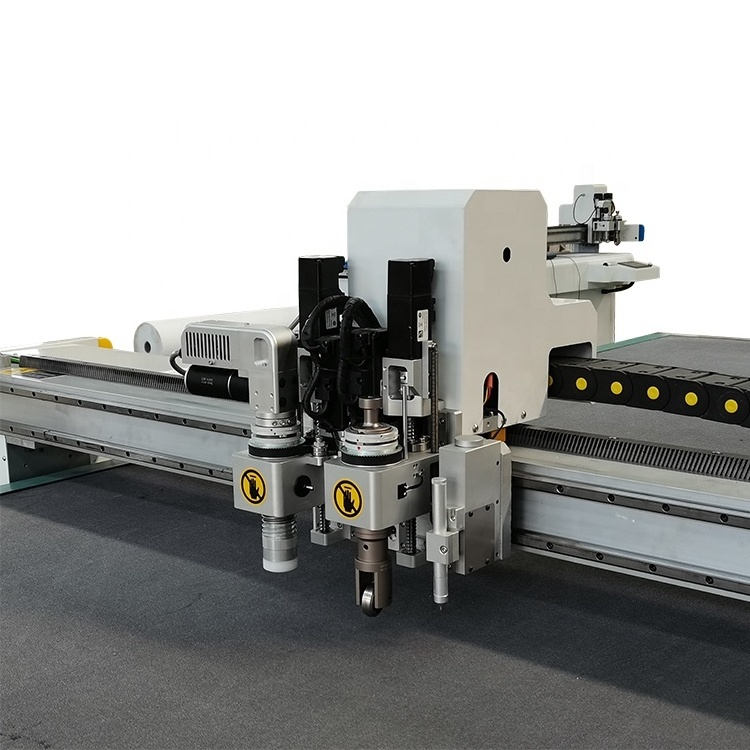 Automatic cut cutter plotter flatbed corrugated cardboard cutting machine with CE