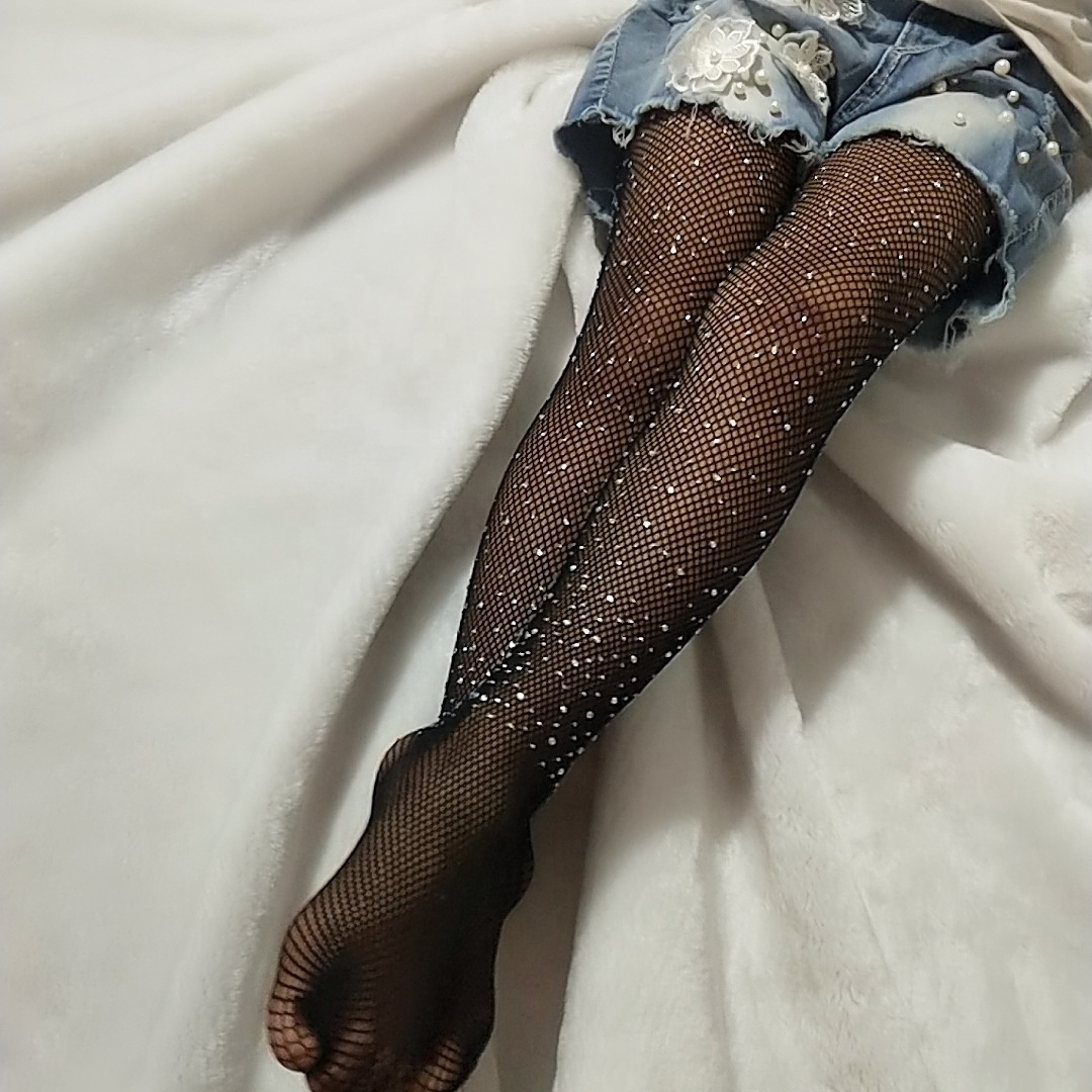 Wholesale Fashion Neon Colorful Fish Net Tights Girls Children Mesh Fishnet Rhinestone Pantyhose