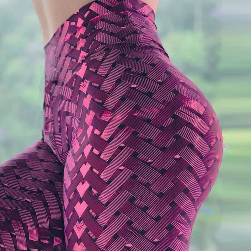 Reflective Woven 3D Pattern Print Design 1 Piece Dropshipping Sports Casual Yoga Pants Leggings