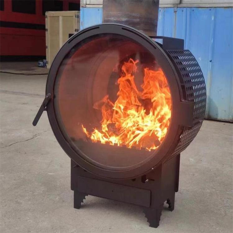 Decorative Indoor Suspended Wood Fireplace and Hanging Wood Burning Stove