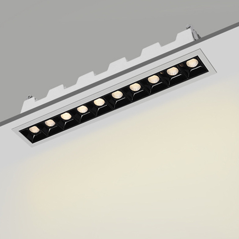 Led spotlight 5W 12W 16W 20W 36W 40W COB Spot Light Grille light led ceiling rotating Double spotlight