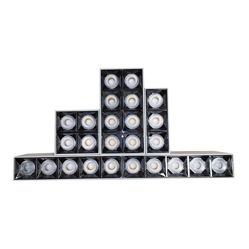 Led spotlight 5W 12W 16W 20W 36W 40W COB Spot Light Grille light led ceiling rotating Double spotlight