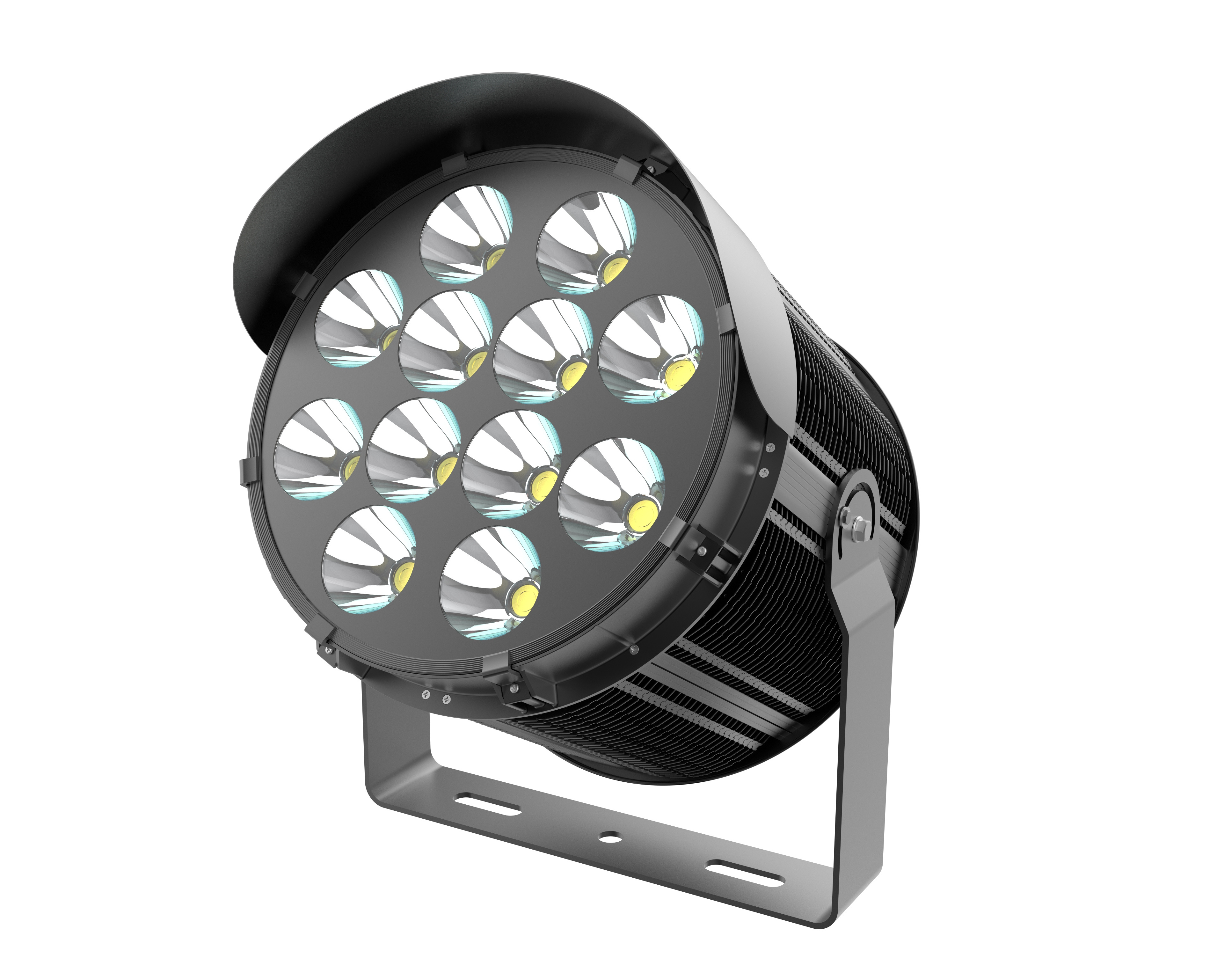 High power 1000w 1200w 1500w LED narrow beam spotlight 6 degree equivalent to 3000 watt Xenon searchlight