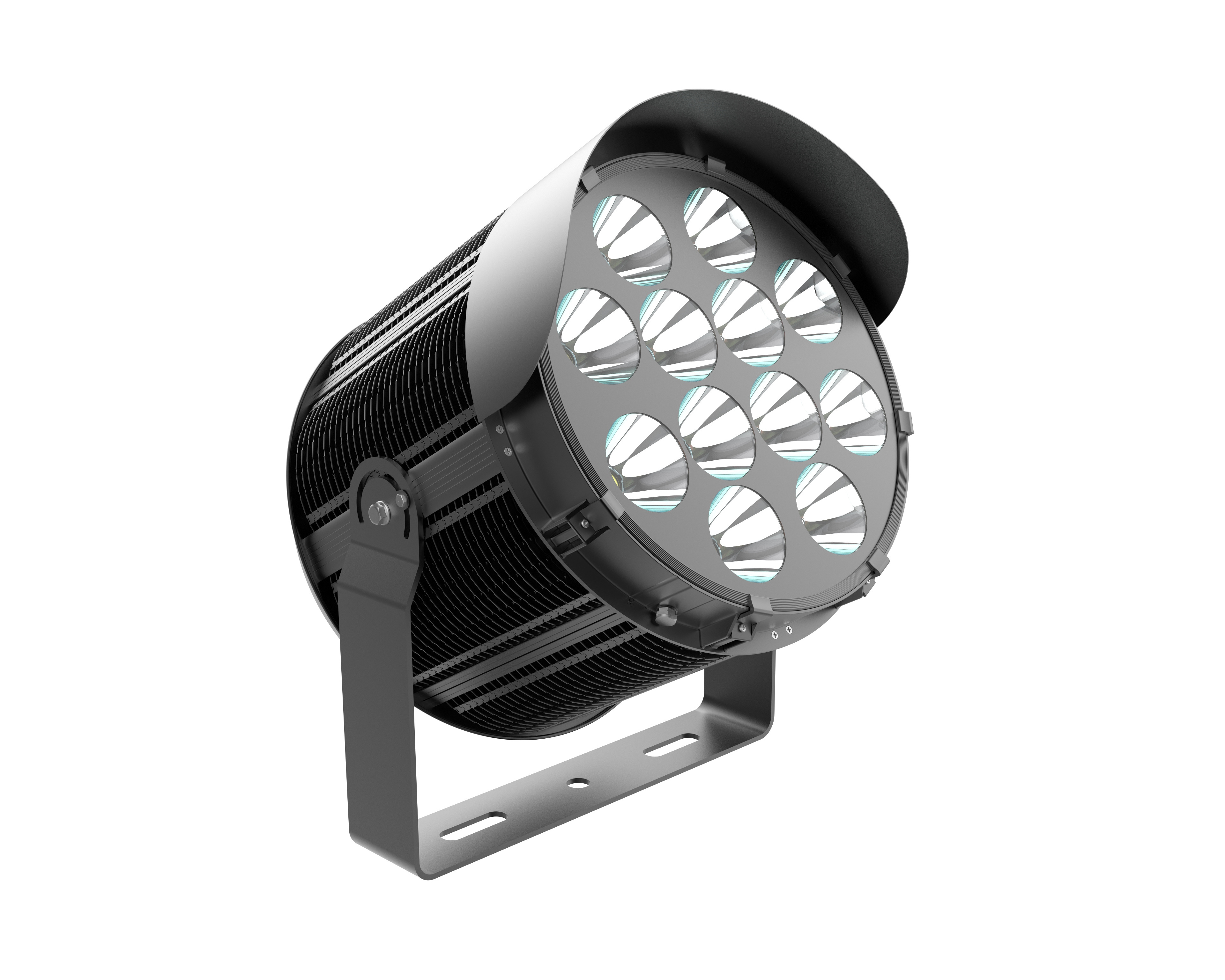 High power 1000w 1200w 1500w LED narrow beam spotlight 6 degree equivalent to 3000 watt Xenon searchlight