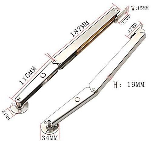 gas spring kitchen cabinet Tatami support, cabinet door support rod, tatami special free stop hydraulic support rod