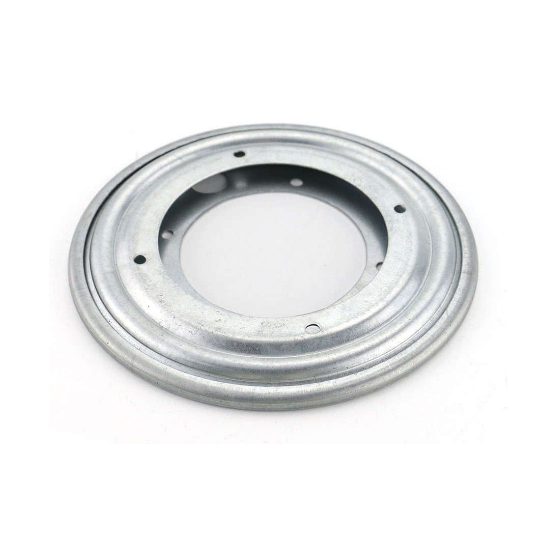 6 inch Galvanized plated round ball bearing turntable swivel plate lazy susan for furniture