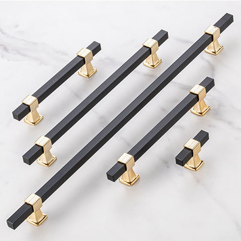 Aluminum Alloy Furniture Hardware Pulls Handle Modern Simple Luxury Long Cabinet Drawer Handle