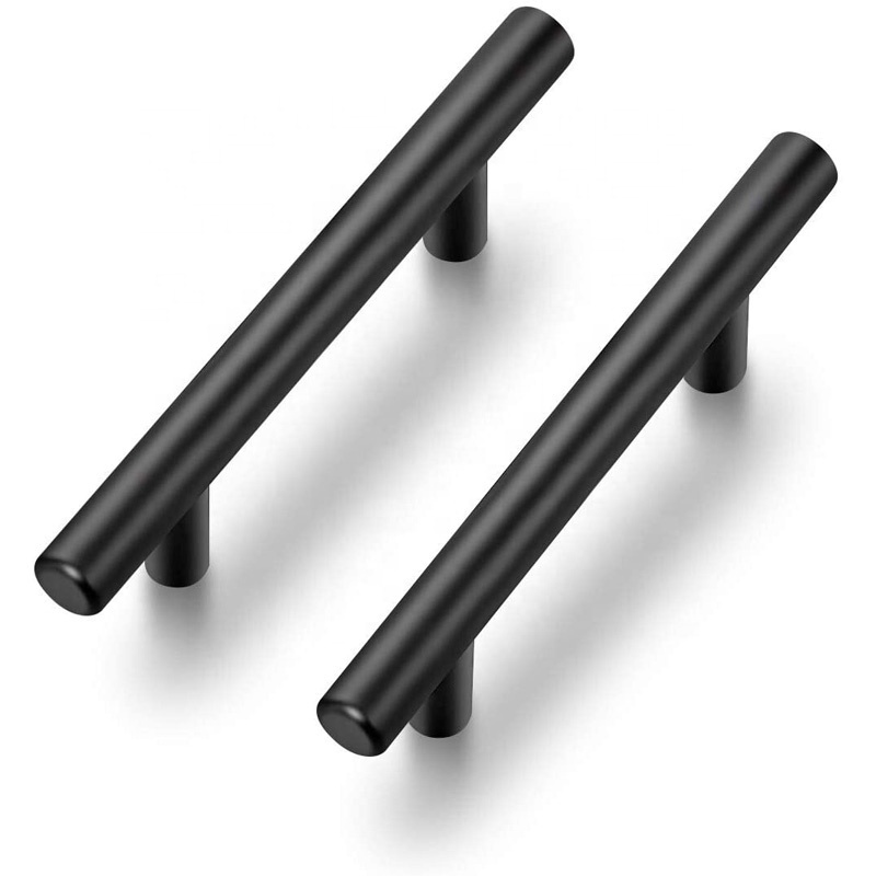 LG Factory Price Cabinet Pulls Matte Black Stainless Steel Kitchen Drawer Pulls Cabinet Handles