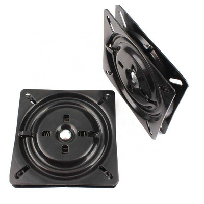 5"/6"/8"/10"/12 Inch 360 Degree Black Turntable Bearing Rotating Bar Chair Swivel Plate