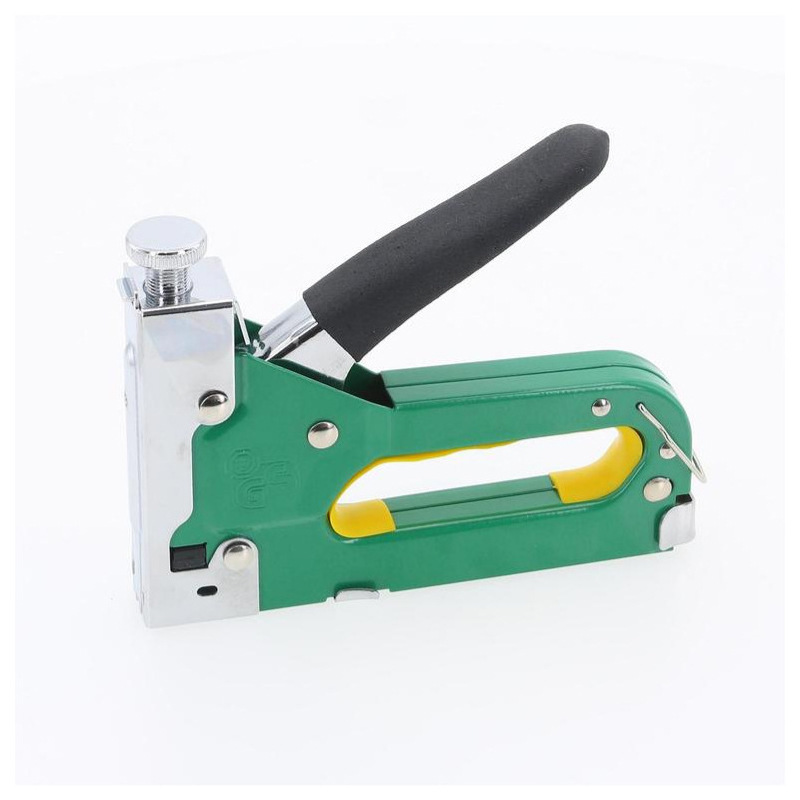 1010J New Design Hand Manual nail GS Staple  Gun  tacker  for Upholstery Crafts with 5000 D-Type 5/16-Inch 8 mm Staples