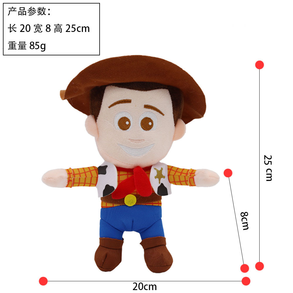 Cartoon Character Stuffed Anime Sheriff Woody Buzz Light year Plush Toys Kids Toys Gifts wholesale