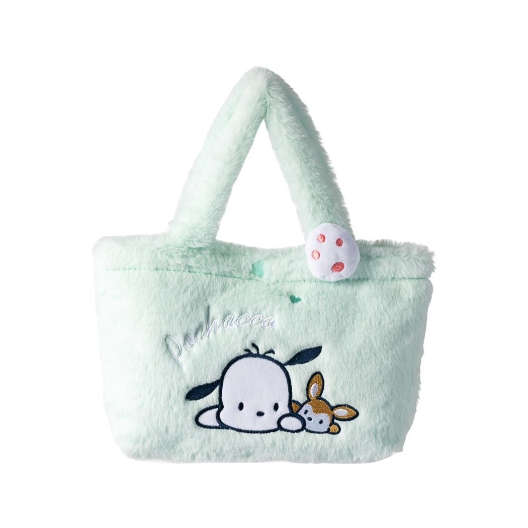 new Japanese hand-held plush bag girls shoulder bag large-capacity handbag holiday gift for girls cute bunny lady bags