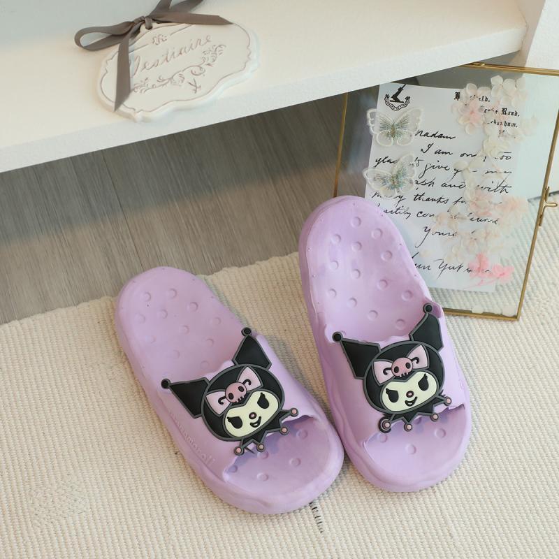 Wholesale 2023 Summer Sandals Sanrio Kuromi My Melody Sanrio Slides EVA Slippers Beach Outdoor Sandals For Women