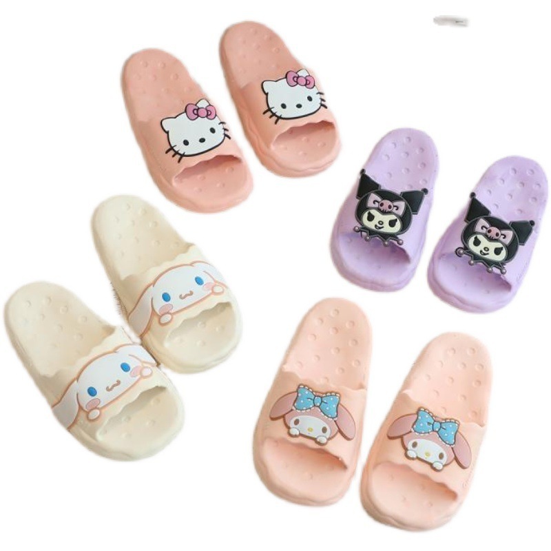 Wholesale 2023 Summer Sandals Sanrio Kuromi My Melody Sanrio Slides EVA Slippers Beach Outdoor Sandals For Women