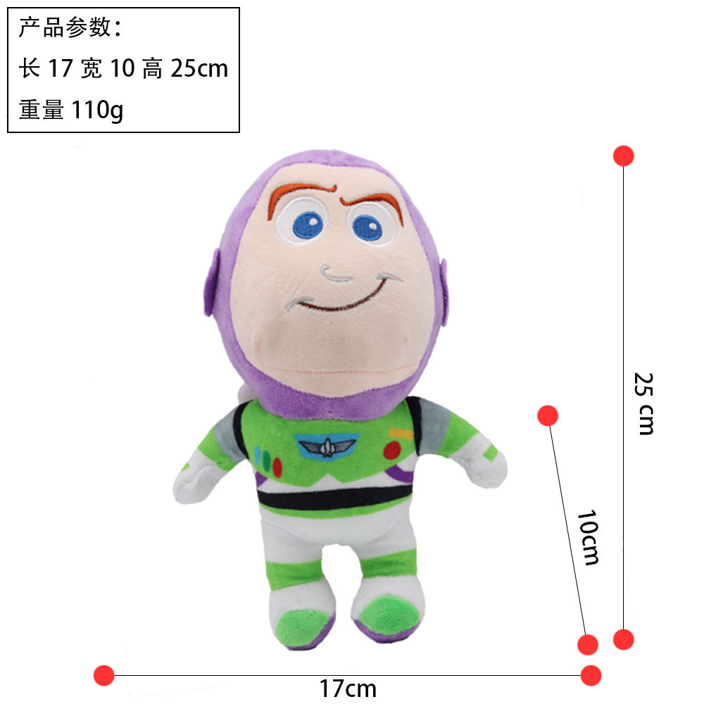 Cartoon Character Stuffed Anime Sheriff Woody Buzz Light year Plush Toys Kids Toys Gifts wholesale