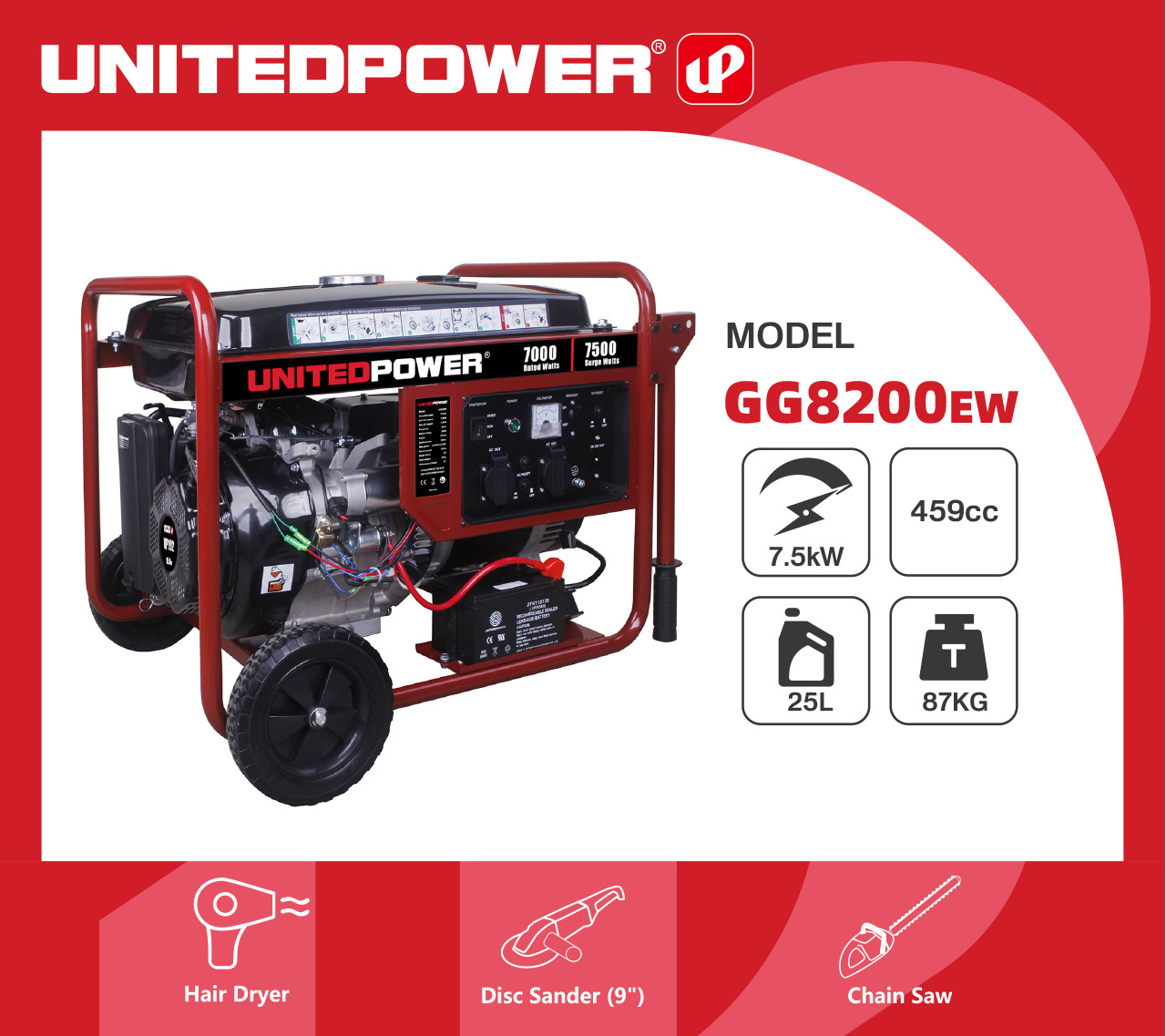 2kw 3kw Portable Gasoline four stroke petrol Generator Recoil / Electric Price  5kw Generator  turkey