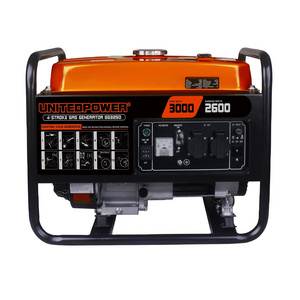 portable power petrol generator copper wire3kw 3000w 3000watt gasoline generator 7.0hp