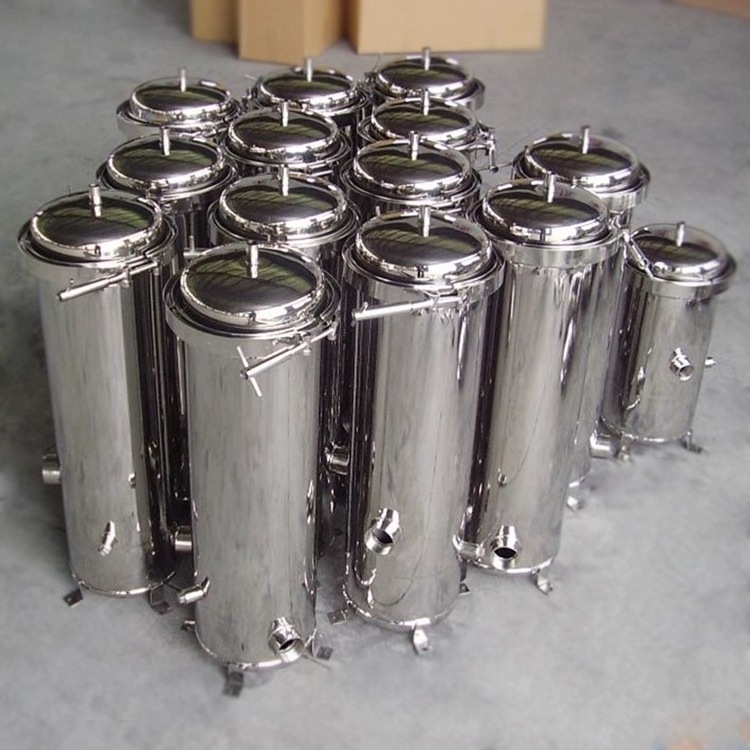 Stainless Steel 304 316l Multi Bag Filter Housing for Liquid, Oil, Wine, Beer, Honey, Syrup Bag Filters for Water Treatment