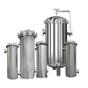 Stainless Steel 304 316l Multi Bag Filter Housing for Liquid, Oil, Wine, Beer, Honey, Syrup Bag Filters for Water Treatment