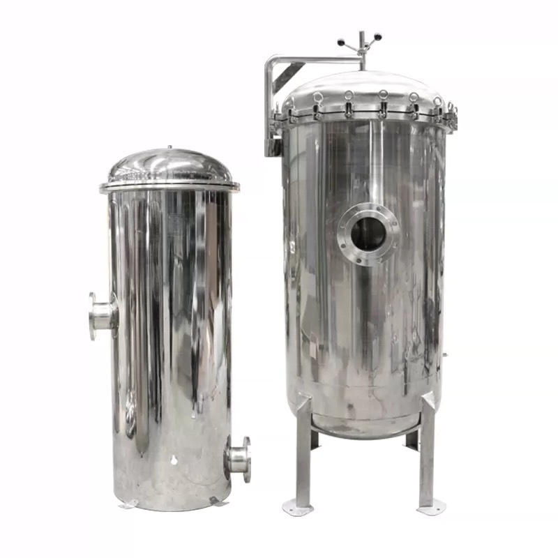 Stainless Steel 304 316l Multi Bag Filter Housing for Liquid, Oil, Wine, Beer, Honey, Syrup Bag Filters for Water Treatment