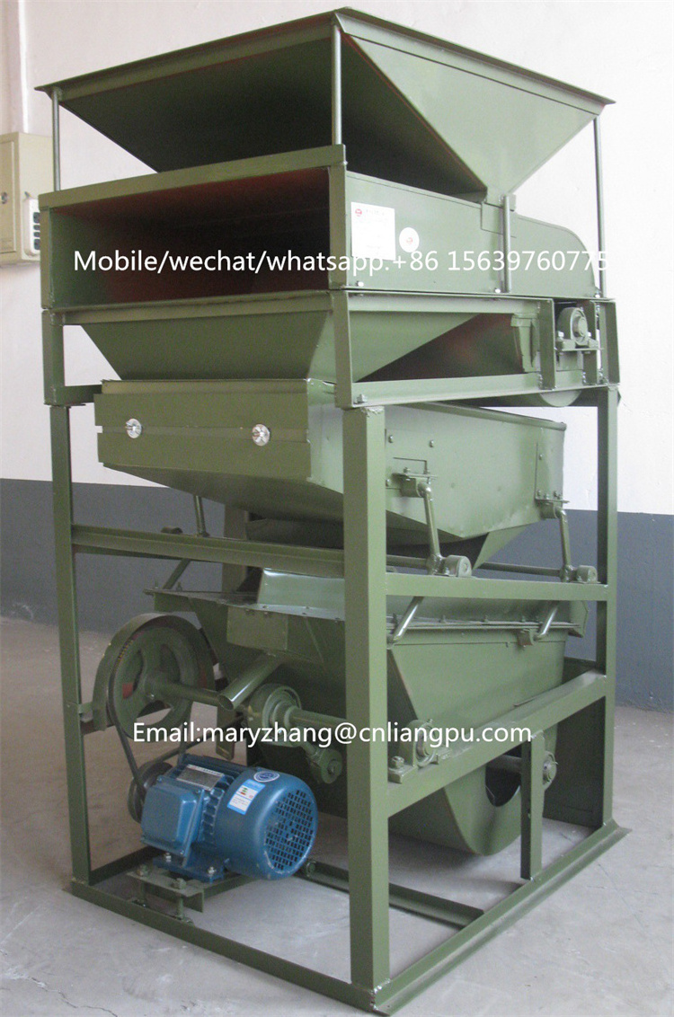 Small grain cleaner maize corn destoner beans destone removing processing machine