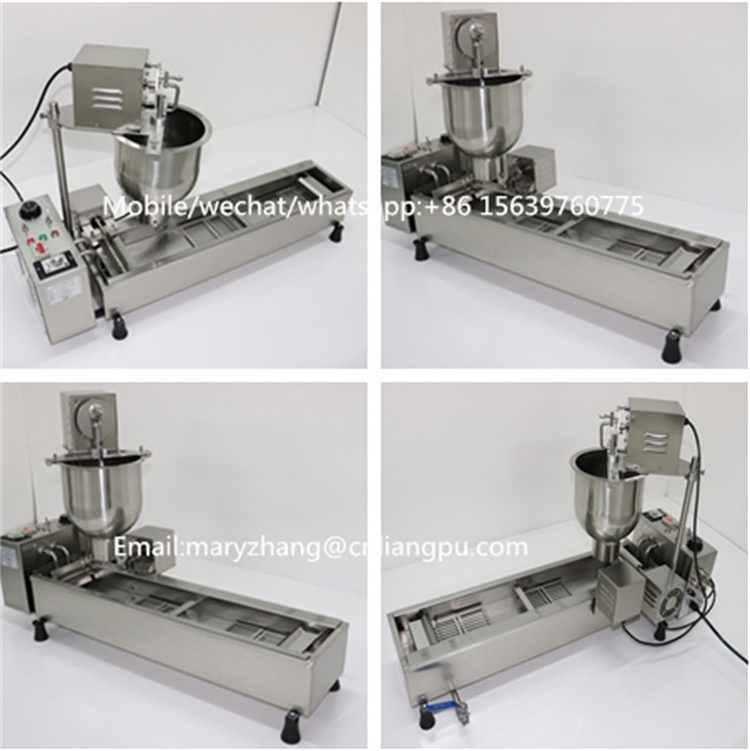 Commercial Gas or Electric Equipment For Production Of Donuts Manual Donut Doughnut Making Frying Machine