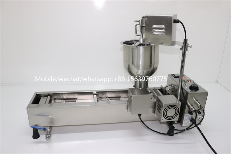 Industrial donut making machine mini electric donut frying machines