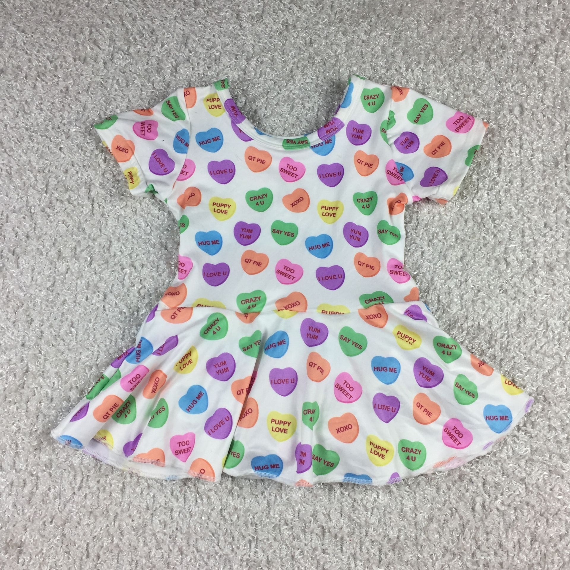 LZ2023 lol surpris elephant dress rainbow leopard designer kids wear short sleeve leotard pearl leotard