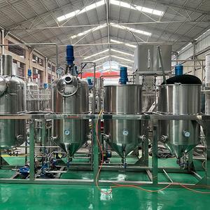 Oil Pressing And Refinery Machine Mini Scale Sunflower Peanut Edible Oil Refinery Plant Machine For Sale