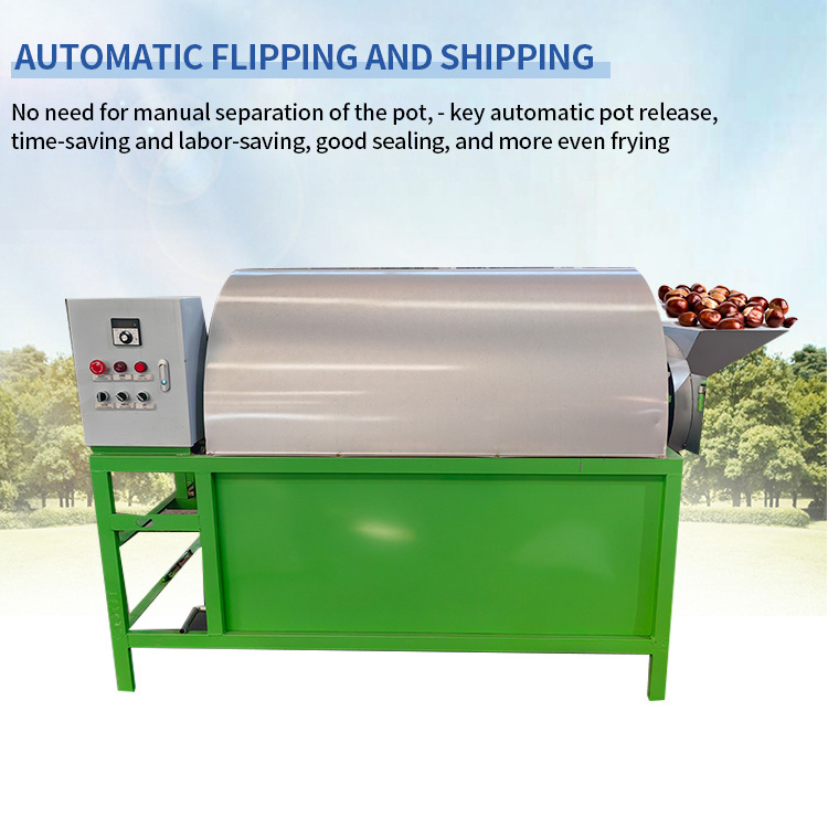 Corn chestnut sesame soybean roaster roasting machine for sale