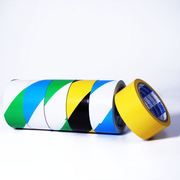 Safety PVC warning heavy duty floor marking tape adhesive waterproof