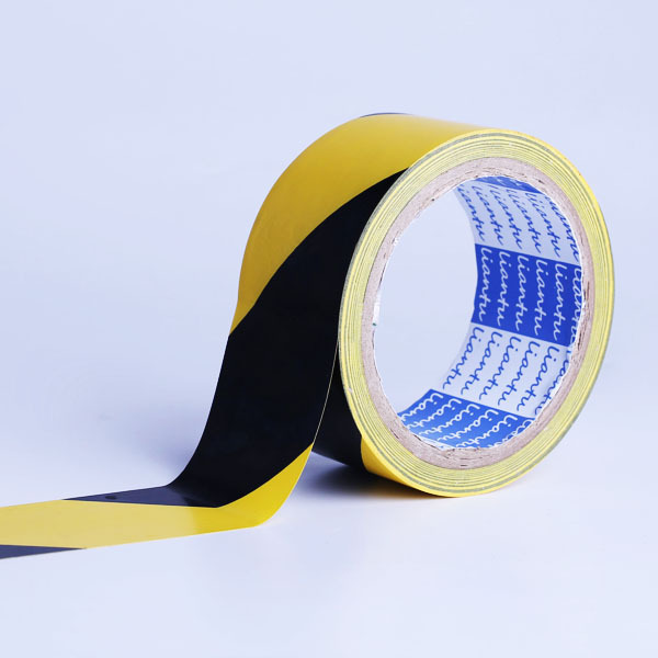 Safety PVC warning heavy duty floor marking tape adhesive waterproof