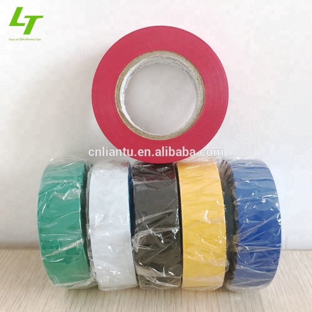 cinta aislante electrica high voltage insulation cheap pvc electric tape