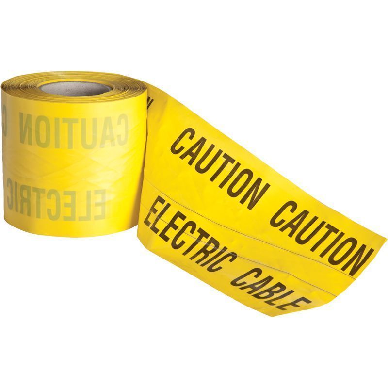 Custom Printing Logo colorful Barricade Barrier Marking Single Sided Barrier Non-adhesive PE Warning Tape