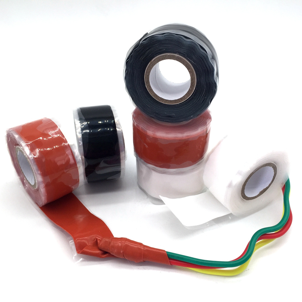 25mm colorful stop pipe leaks wrap seal pipe waterproof self fusing silicone rubber repair tape