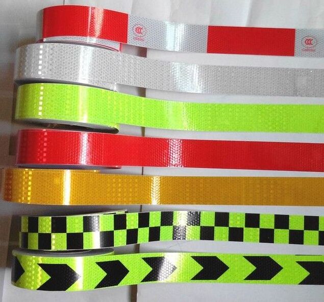 Conspicuity PET material DOT-C2 Reflective Tape for Vehicle road storage and other warning signs