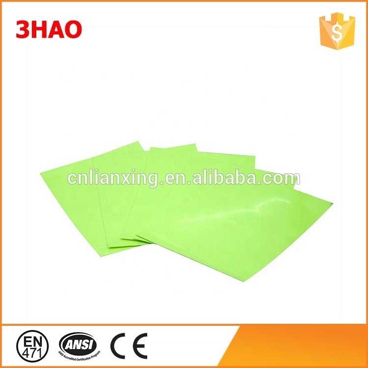 Long time luminous pvc self adhesive glow in the dark sticker paper