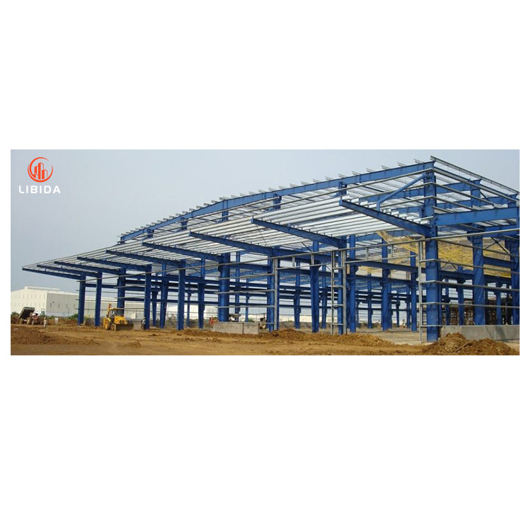 Low cost modern design steel structure building use light gauge steel