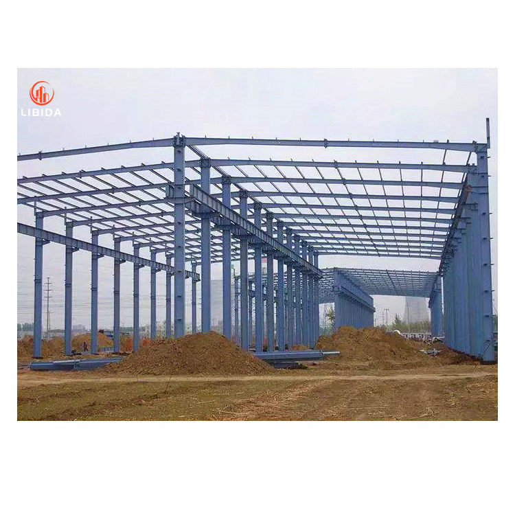 Low cost modern design steel structure building use light gauge steel