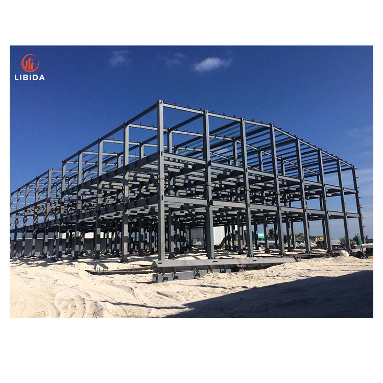 Low cost modern design steel structure building use light gauge steel