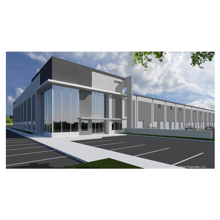 Wall Systems Prefab Steel Structure/ Commercial steel structure office Building