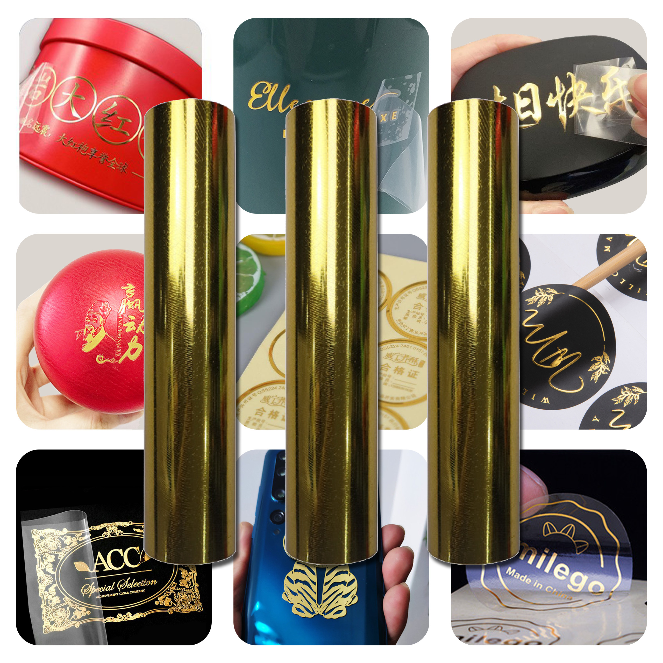 Hot Product golden uv dtf pet film Transfer Gold Silver Transparent Ab Pet Film Printing Dtf Uv Pet Film For Uv Dtf