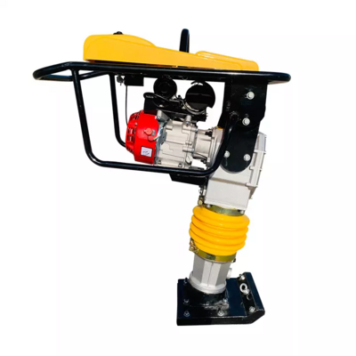 Gasoline power earth sand soil wacker impact jumping jack multiply compactor tamper vibrating tamping rammer