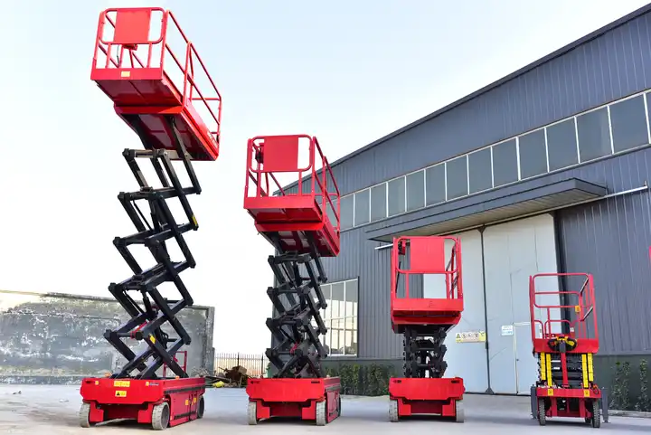 Cheap 6-18M Mobile Electric Self Propelled Aerial Work Lift Platform