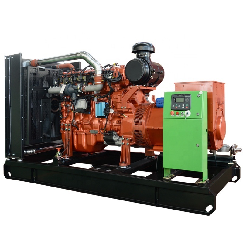 Bio Gas Syngas Biomass LPG LNG CNG Electric Methane Biogas Wood Gas Turbine Generators With Soundproof Canopy