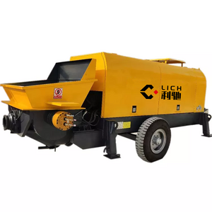 Concrete Trailer Pumps Electric Power Concrete Pump Small Construction Portable Mini Concrete Pump