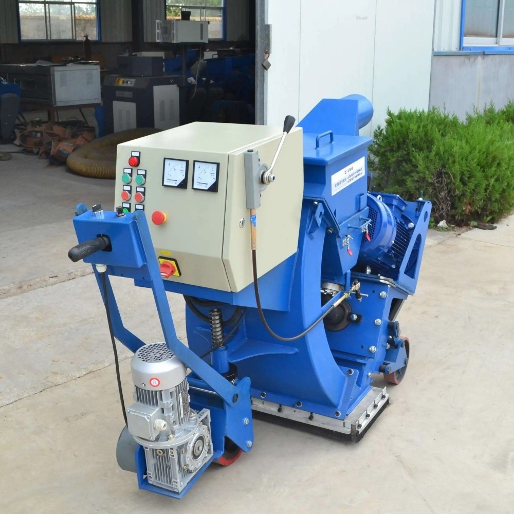 LICHMACH shot blasting machine with dust collector for concrete