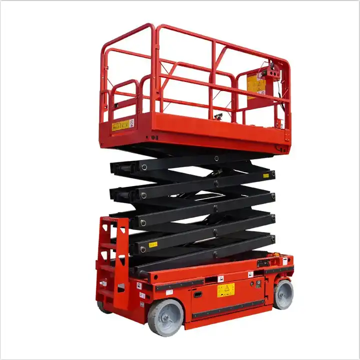 Cheap 6-18M Mobile Electric Self Propelled Aerial Work Lift Platform